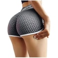 thumbnail image 2 of QLEICOM Womens Athletic Shorts, Plus Size Shorts, Basic Slip Bike Shorts Compression Workout Leggings Pants Yoga Shorts, Running Shorts, Comfy Beach Shorts, Cycling Shorts Gray L, 2 of 6