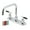 Chrome, variant on Kingston Brass FB2148CKL Kaiser Double-Handle 8" Centerset Kitchen Faucet, Brushed Nickel