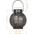 thumbnail image 5 of Linterna solar, linterna LED para exteriores, resistente al agua IP44, recargable inalámbrica, Compatible con jardín, Patio Sincero Electrónica, 5 of 5