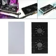 thumbnail image 3 of Enfriador de backplane de tarjeta gráfica, disipador de calor de ventilador de refrigeración de memoria de radiador de licencia trasera de GPU para RTX 3 Hugo Radiador de placa posterior GPU, 3 of 10