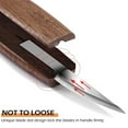 thumbnail image 3 of POINTERTECK 8Pcs Wood Carving Tool Set   Steel Wood Carving Chisels Set Portable Complete Wood Engraving Tool Kit with Polishing Wax Sharpening Leather Spoon for Carpenter DIY Beginners, 3 of 10