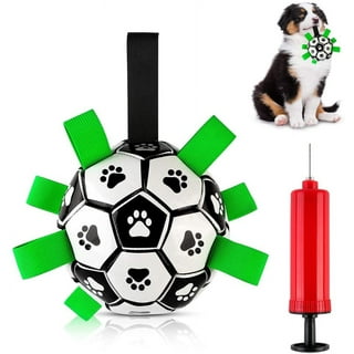 TIHOPAR Dog Toys Balls, Herding Ball for Dogs,Almost Indestructible Dog  Ball, Outdoor Christmas Durable Dog Toys ，Interactive Balls for  Small/Medium