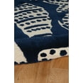 thumbnail image 4 of Trio Flotsom Navy Ivory Area Rug 8X10 Transitional Contemporary Design, 4 of 5