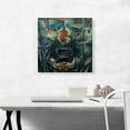 thumbnail image 2 of ARTCANVAS Horizontal Volumes 1912 Canvas Art Print by Umberto Boccioni - Size: 18" x 18" (1.50" Deep), 2 of 9