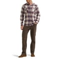 thumbnail image 2 of Wrangler® Men's Slim Fit Long Sleeve Woven Twill Shirt with Sunglasses Cleaner, Sizes S-5XL, 2 of 4