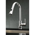 thumbnail image 4 of Kingston Brass LS8721DL Concord Single-Handle Pull-Down Kitchen Faucet in Polished Chrome, 4 of 10