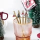 thumbnail image 5 of Christmas Coffee Spoon Set - 6 Stainless Steel Spoons with Holiday Ornaments for Parties, 5 of 5