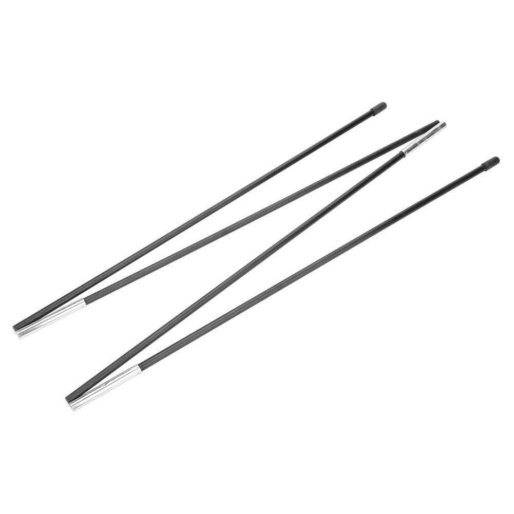 Black Tent Support Rod Made of Fiberglass Used as Spare Parts Heat Resistant and Durable Camping Tent Pole