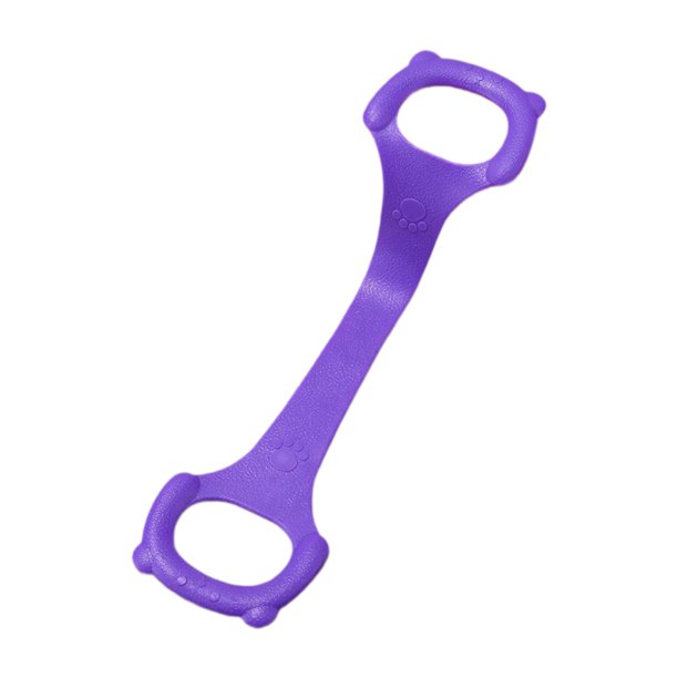 Banda de fitness con 8 formas, correa de , expansor de pecho, banda de ejercicio, estiramiento para entrenamiento, desarrollo muscular, gimnasio Púrpura