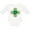 AA-White, variant on Inktastic St Patricks Day Shamrock Irish Boys or Girls Long Sleeve Baby Bodysuit
