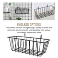 thumbnail image 3 of 4PCS Shelf for Design Metal Wall Grille, Shelf Design Grid Photo Wall Used for Lattice Photo Wall Wire Basket, 3 of 7