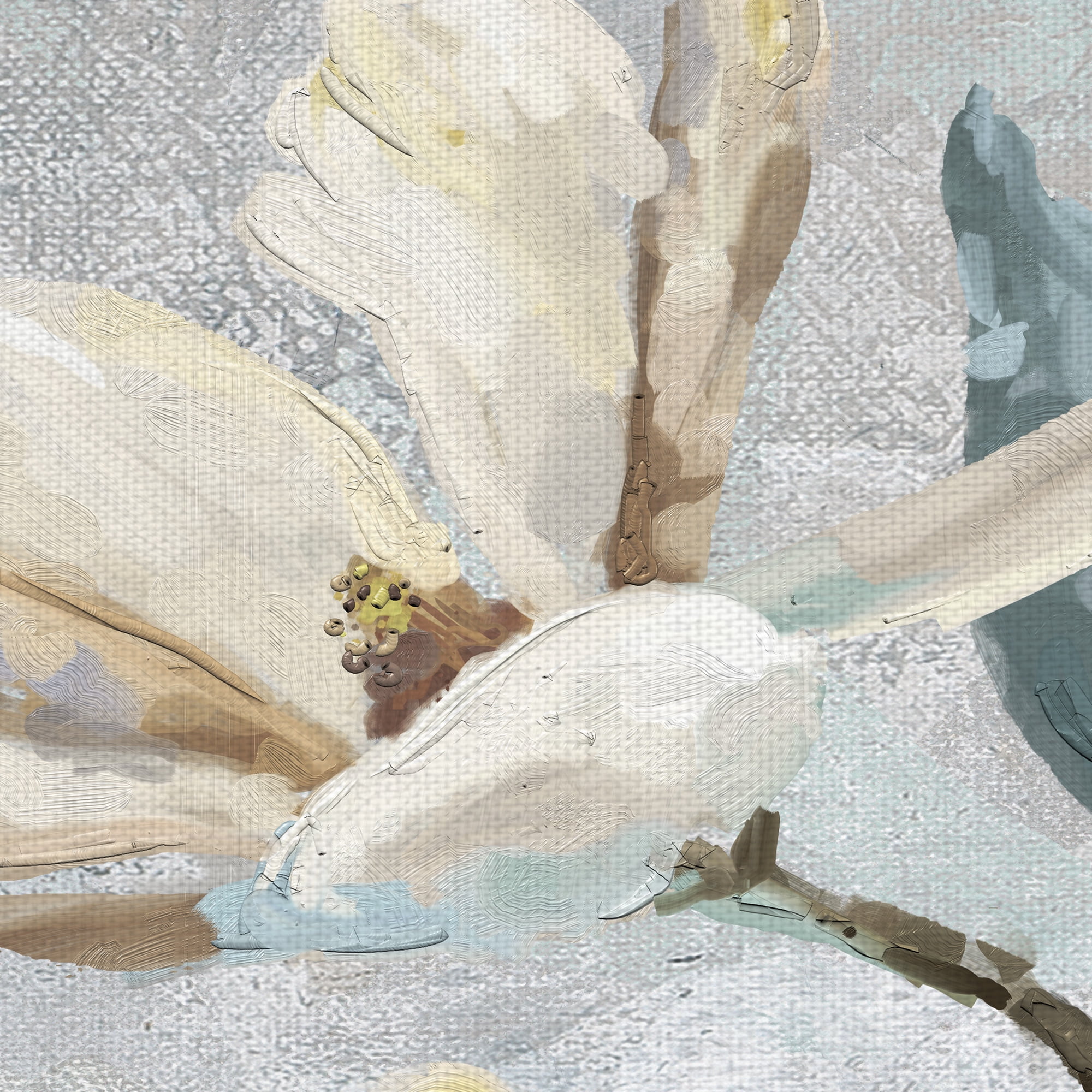 Masterpiece Art Gallery Tree Blossom Grace I Soft by Studio Arts Canvas Art Print 24" x 36"