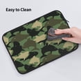 thumbnail image 6 of Bingfone Camouflage Shark Laptop Sleeve Case 13 Inch, 360° Protective Computer Carrying Bag, 6 of 9