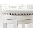 thumbnail image 5 of Signature Design by Ashley Casual Valebeck Counter Height Stool, White/Black, 5 of 6