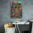 thumbnail image 4 of Epic Graffiti 'Bed Cats' by Dean Russo, Canvas Wall Art, 18"x26", 4 of 8