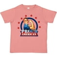thumbnail image 3 of Inktastic Rosie Riveter Proud American Girls Toddler T-Shirt, 3 of 5