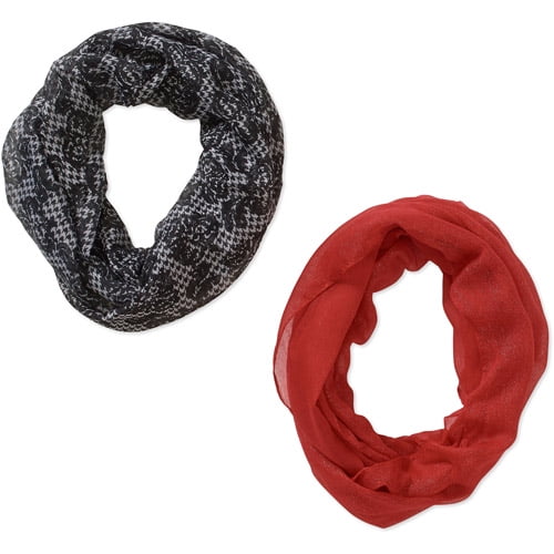 Women's Infinity Scarves 2 Pack