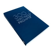 Piccadilly 300 Writing Prompts Journal, Navy Card Stock Cover, 204 Pages