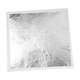 thumbnail image 1 of OULII 100Pcs Artificial Silver Glitter Leaf Imitation Metal DIY Art Crafts, 1 of 2