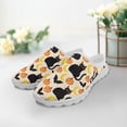 thumbnail image 3 of POLERO Moon Bat and Cat Mules Shoes Women's Backless Walking Sneakers Garden Clogs Slip-on Loafers Shoes Open Back Close Toe Slippers Halloween Holiday Footwear, 3 of 7