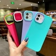 thumbnail image 7 of WDAIDJ Luxury 3 in 1 Solid Color Detachable Case For iPhone 15 14 13 12 11 Pro Max 7 8 plus xs max Mini Quakeproof Soft Silicone Cover, 7 of 7