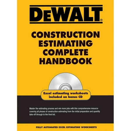 Dewalt Construction Estimating Complete Handbook