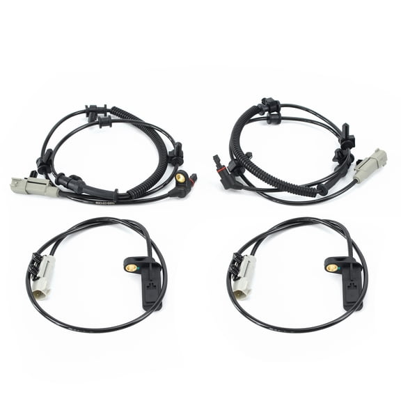 MOCA AUTOPARTS 4pcs Front Rear Left Right ABS Speed Sensor Fit for Jeep Grand Cherokee Commander