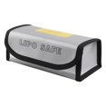 thumbnail image 1 of Sac de Sécurité pour Batterie 2/1PCS Sac de Sécurité pour Batterie Lipo Résistant aux Explosions Sac de Charge pour Batterie Lithium avec Grand Espace pour Protection de Batterie Lipo 185x75x60mm, 1 of 9
