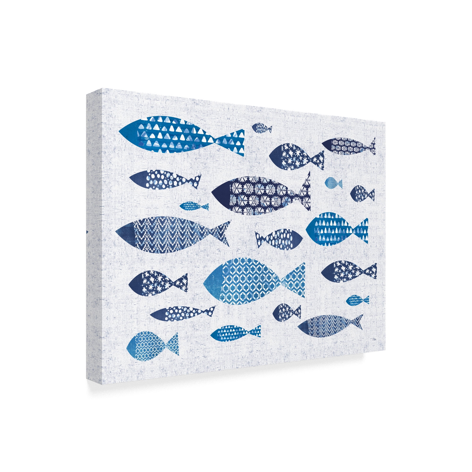 Trademark Fine Art 'Sunday on the Coast II' Canvas Art by Pela