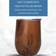 thumbnail image 5 of Inteprter Copa de huevo de vino tinto de color, frasco de vacío de acero inoxidable, copa de cáscara de huevo en forma de gota, copa de barriga grande Almacenamiento y organización del hogar Inteprter HA023545-00, 5 of 6