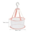 thumbnail image 3 of 1 Pc Durable Clothes Drying Basket for Laundry Room Balcony 5.12"x7.87" 5.2L Pink, 3 of 6