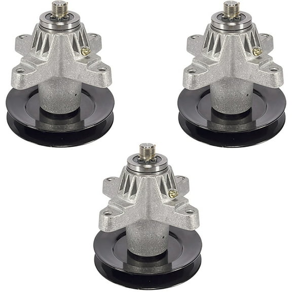 RAParts Three (3) Spindle Assemblies Fits Cub Cadet Mowers