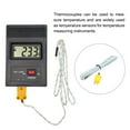 thumbnail image 5 of 3pcs K Type Thermocouple Mini Connector Temperature Sensor Fiberglass 10ft -50 to 400°C(-58 to 752°F), 5 of 6