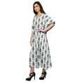 thumbnail image 2 of Moomaya Beach Kaftan Bikini Cover Up WoMen's Long Maxi Caftan Dress For Women - 4XL-5XL, 2 of 6