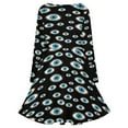 thumbnail image 5 of Evil Eye Long Sleeve Dresses For Women Vintage Elegant Party Dress Oversized V-neck Dress S-8XL, 5 of 7