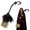 Black, variant on Clearance Halloween Witch Broom, Gothic Roses Skeleton Cosplay Costume Prop, Vintage Pumpkin Lamp, Gothic Decor, Skeleton Broomstick Accessory, Holiday Event Dress Up Theme, Halloween Party Props