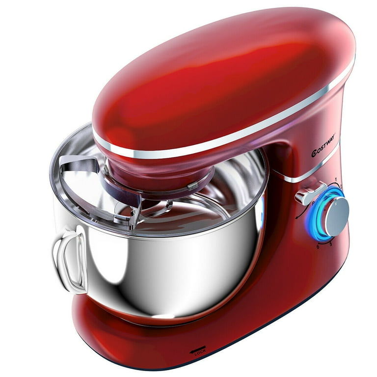 RHODE 4 セット Costway 6.3 QT Tilt-Head Food Stand Mixer 6 Speed 660W wIth