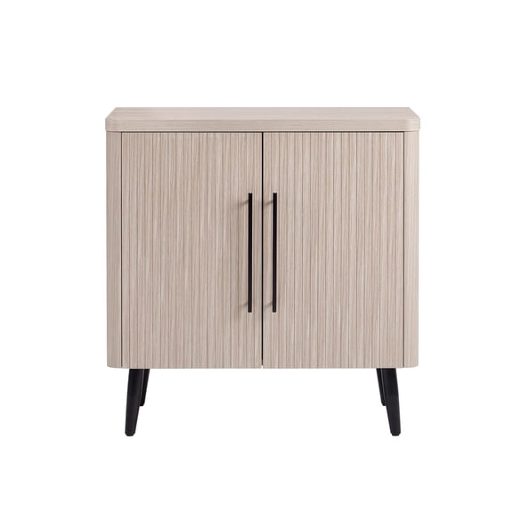 Accent Cabinet in Whitewashed Oak