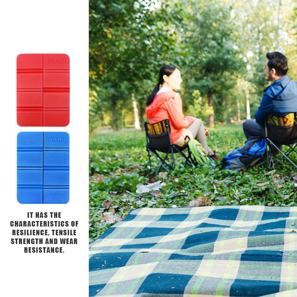 Haull 32 Pcs Stadium Seat Cushions Foam Sitting Pad Foldable Camping  Waterproof Seat Cushion for Outdoor Trekking Mountaineering Backpacking  Picnic, 8