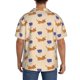 thumbnail image 3 of Balery Dachshund Camisa Casual de Manga Corta con Botones para Hombre, Texturizada, Estilo Cubano, para Playa, Verano-Medium, 3 of 5