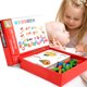 thumbnail image 3 of Gwong Juguete Alfabeto de madera Letras Vegetal Rompecabezas Tarjetas de juego Niños Juguete Educación Earra Gwong 30003569, 3 of 7