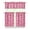 Strawberry01, variant on Fresh Strawberry Lover Window Curtains 3PC Set - Cute Red Fruit Tier Curtains, Semi-Sheer Farmhouse Kitchen Valance & Caf Curtains (Rod Pocket)