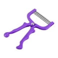 thumbnail image 2 of Women ABS Handle Stainless Steel Epilator Tool Body Facial Hair Removal Purple, 2 of 4