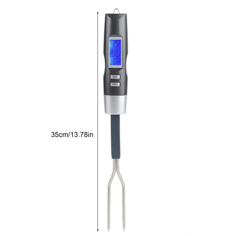 Kritne Digital BBQ Meat Thermometer Fork Grill Fork with LCD Disply,  Thermometer Grill Fork, Meat Thermometer Fork 