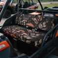 thumbnail image 3 of ZIATUBLES 2-Pack UTV Front Seat Covers, Compatible with Kawasaki Mule 3000 3010, Fade Wear Resistant Washable Polyester Protective Cover for Farm Ranch Outdoor Use, Butterfly Mushroom Print, 3 of 8