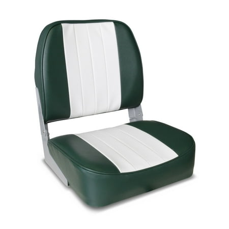 Leader Accessories New Low Back Folding Boat Seat (Best Folding Boat Deck Chair)