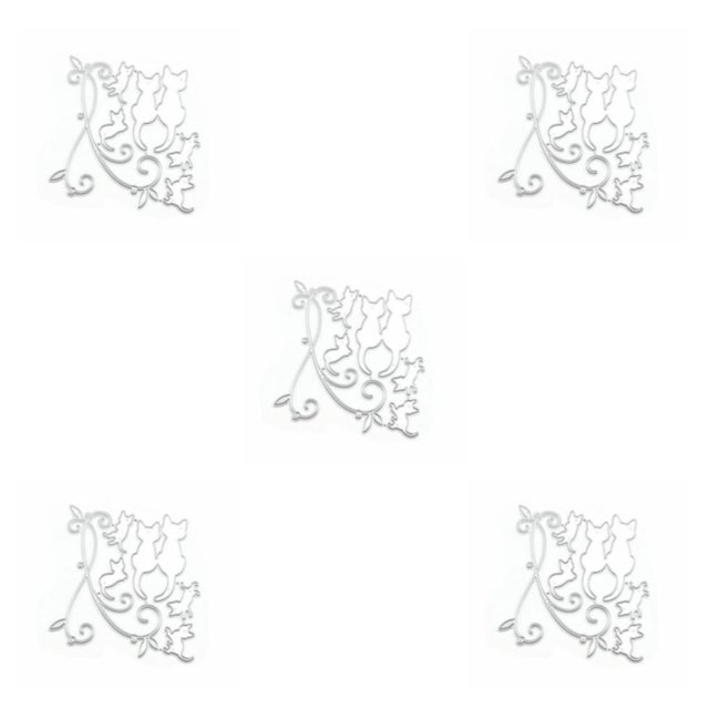 Guardoinrt DIY Fun Made Easy With Wide Compatibility Dies Materials Metal Metal Dies Cut Stencils Innovative 5Set