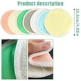 thumbnail image 5 of Organic Bamboo Reusable Nursing Pads,Washable Breastfeeding Pads - Nipple Pads/Breast Pads.4.8inch Breastfeeding Pads for Breastfeeding - Multicolor Pack of 14, 5 of 8