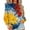 Orange, variant on Womens Sweatshirts Women's Tie Dye Pattern Plus Size Fashion Tops Long Sleeved Fall Fashion Outfits 2025 Clothes
