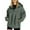 Blackish Green, variant on Women's Casual Windproof Jacket Lightweight Outerwear For Outdoor Walking Travel Comfortable Loose Fit